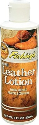 Fiebing's Leather Lotion Wax Fre 8oz/236ml Leather Cleaner, Leather Conditioner