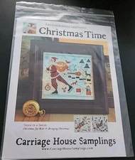 Christmas Time Cross Stitch Carriage House Samplings 3rd In Series Christmas Joy