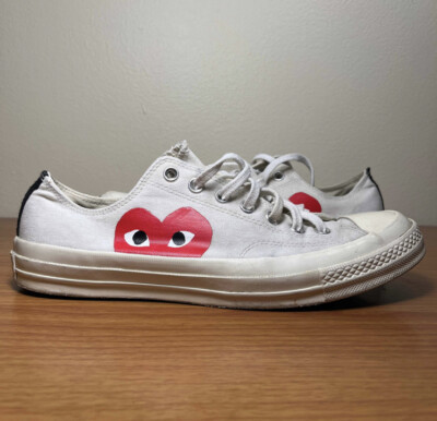 Converse Chuck Taylor Comme des Garcons CDG Ox Play Size 10 Sneakers 150207C