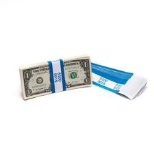 1,000 Self Sealing Currency Bands- $100 Denomination