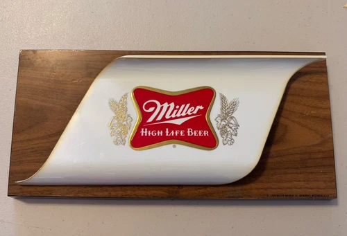 Miller Highlife Beer Vintage Sign