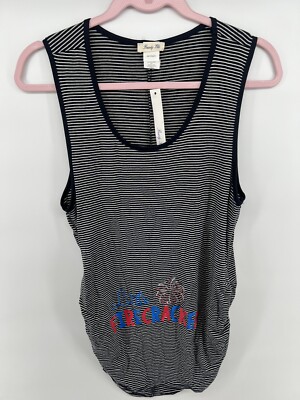 Brandy Blu Maternity All American Little Firecracker 4th Of July Size XL