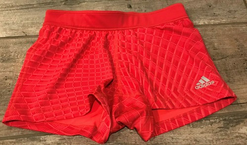 Girls Adidas Techfit Performance Training workout Shorts S 8-10 or M 12-14 - Picture 6 of 8