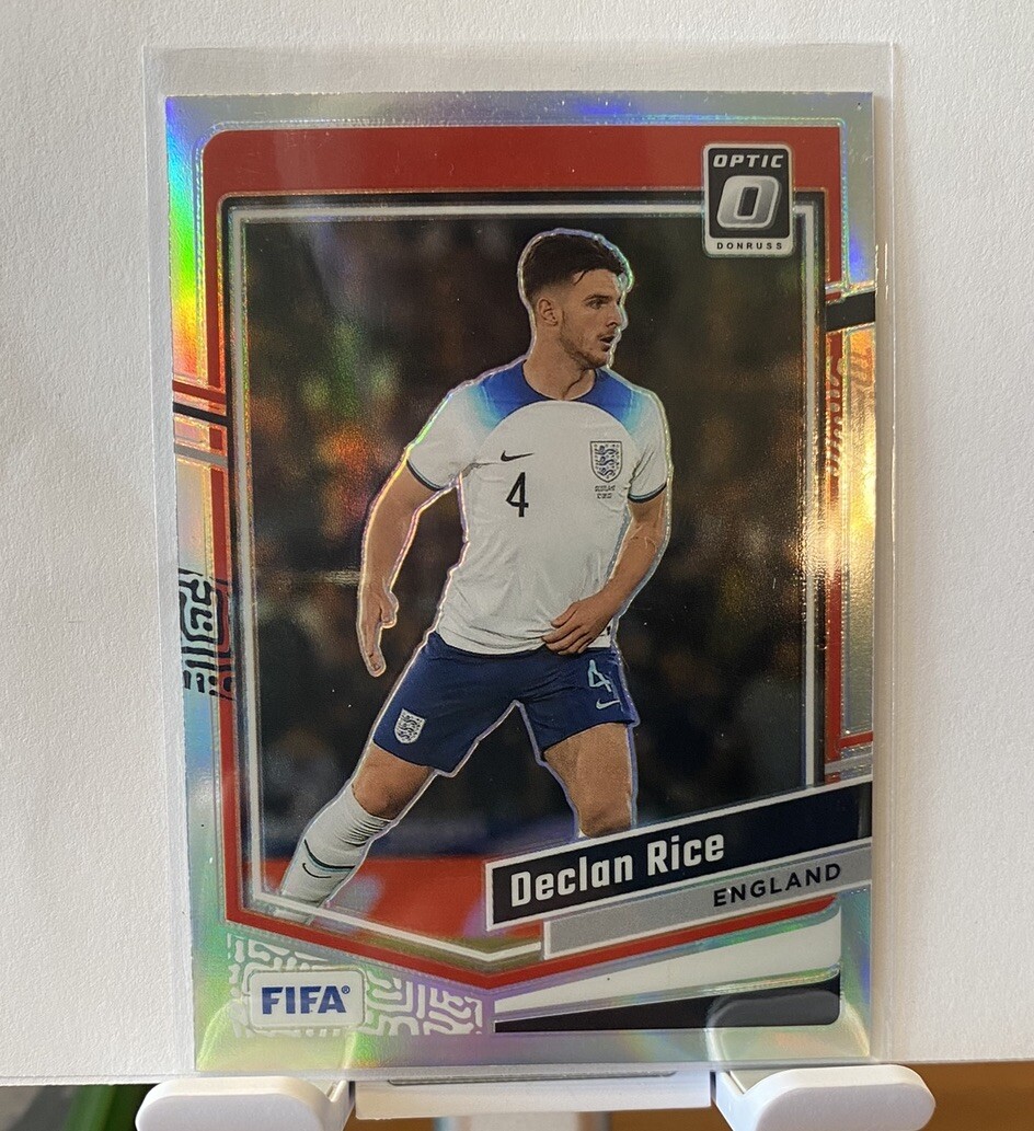 2024 Panini Donruss FIFA Optic Silver Prizm Declan Rice | eBay
