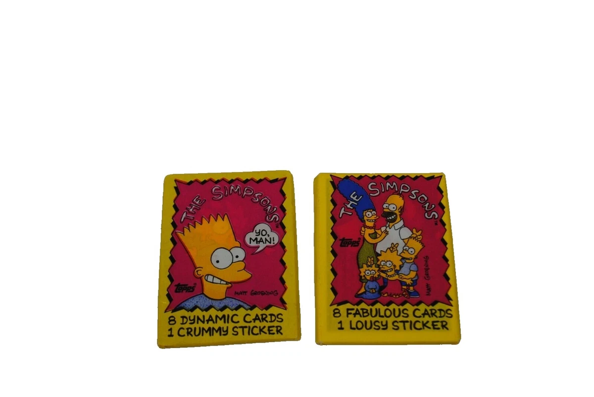 The Simpsons Collectable Trading Cards for sale | eBay