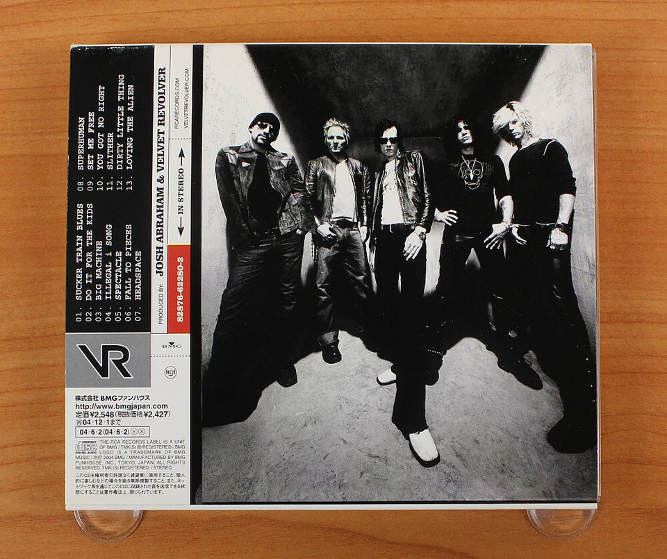 Velvet Revolver - Contraband CD (Japan 2004 RCA) BVCP-21370 Foto 3 de 4