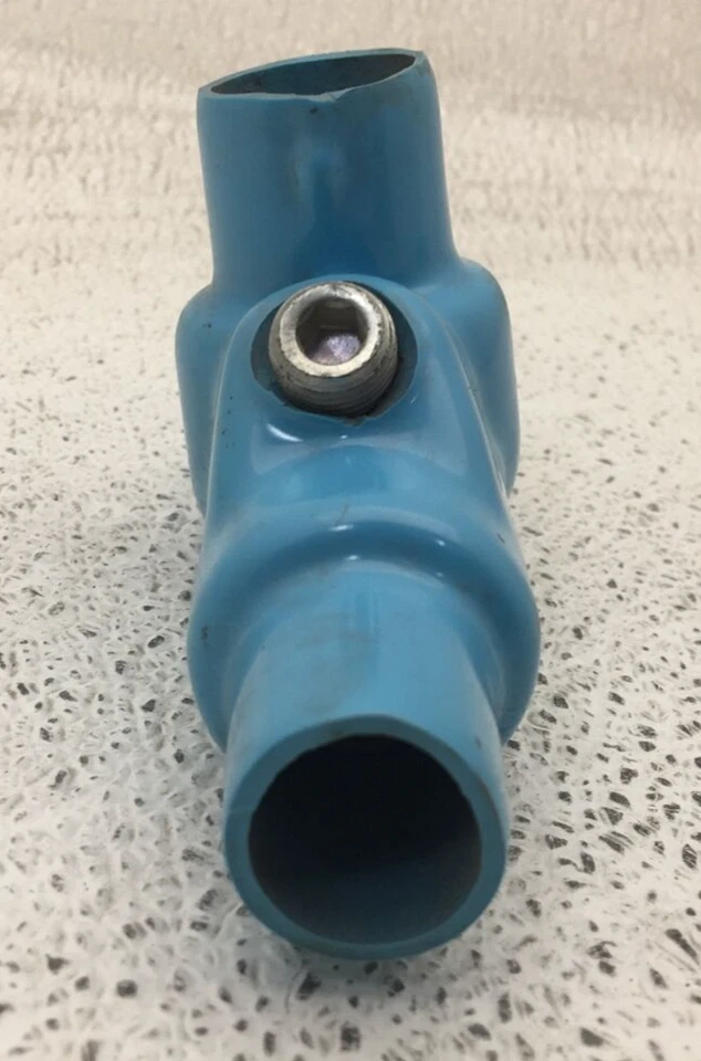 EYS21-B OCAL 3/4 INCH CONDUIT SEALING FITTING PVC COATED BLUE - Image 3 of 4