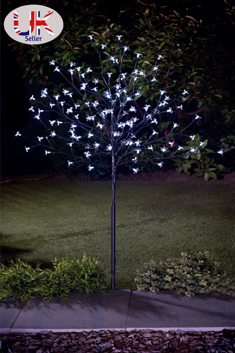 Solar cherry cheap blossom lights