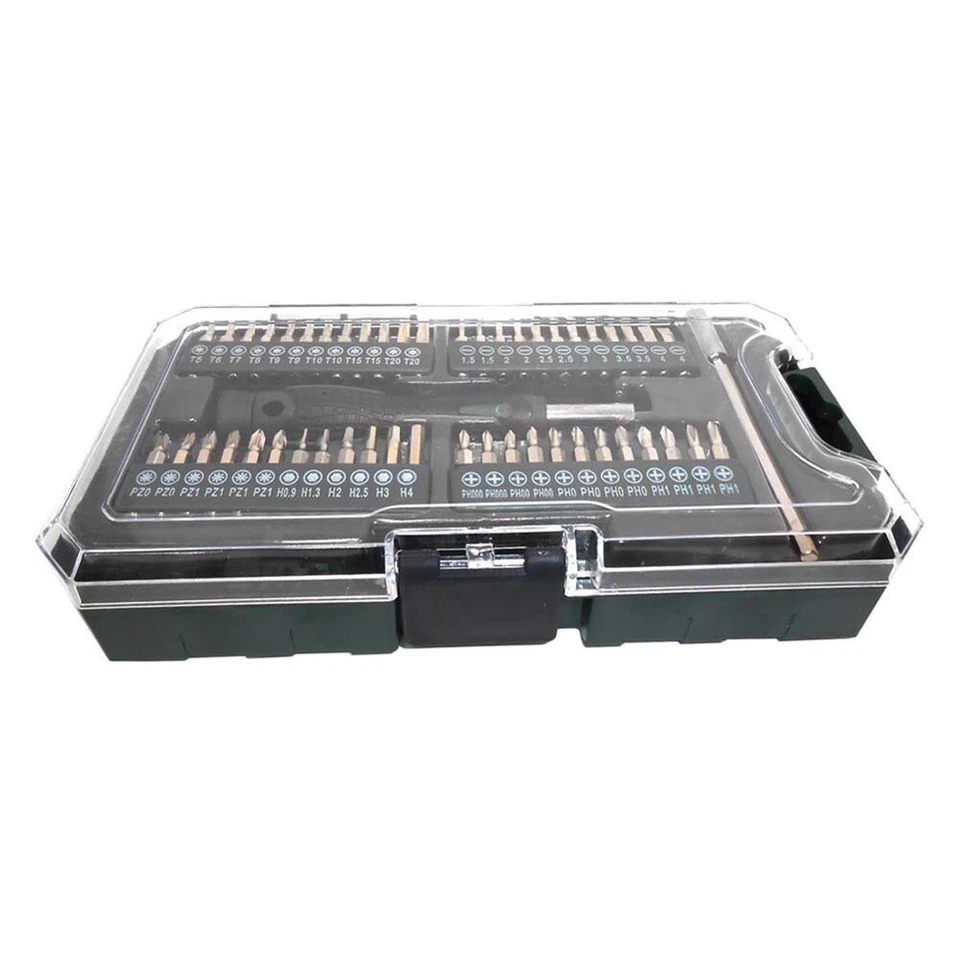 Kit 50 inserti cacciavite prolunga da trapano punte torx taglio italiano - Immagine 2 di 2