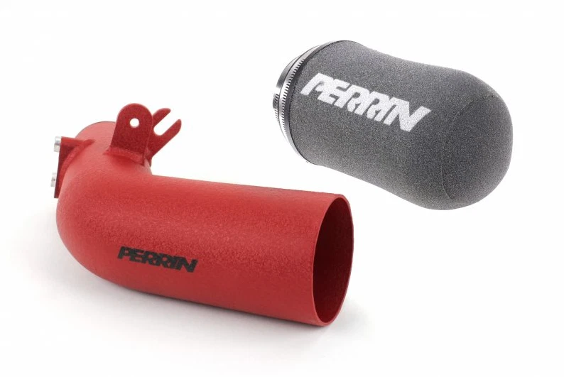 Perrin Red Cold Air Intake System For Subaru 2008-2014 WRX and 2008-2015 STi - Image 2 of 4