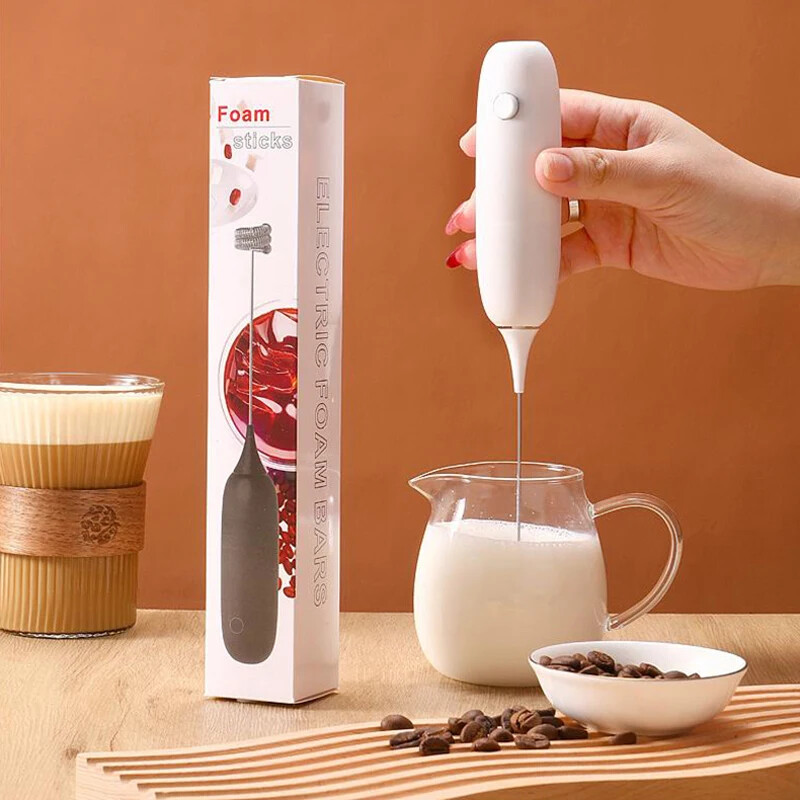 Milk Frother Handheld Milk Cappucino Coffee Frother Foamer Whisk