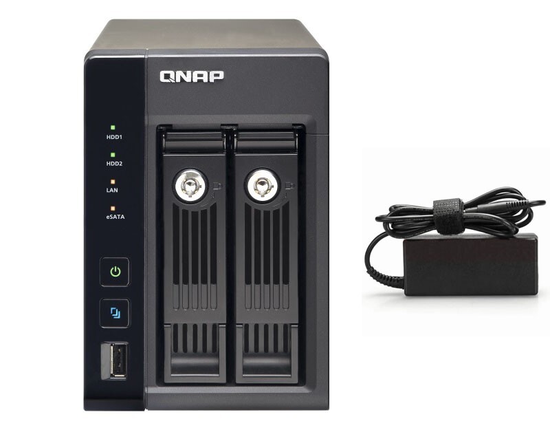 QNAP TS-269 Pro NAS 2x 2TB HDD with power adapter | eBay