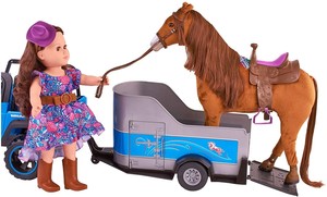american doll horse trailer