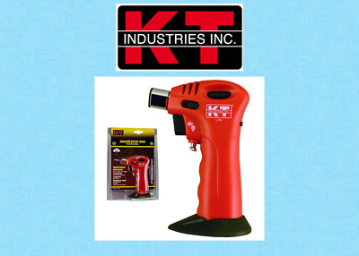 Mini Torch, Trigger, Palm Size, Adjustable Flame, 2500F, Windproof, KT# 1-2782