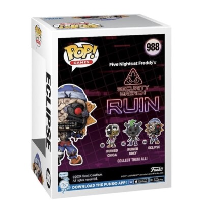 Funko Pop! Games: Five Nights at Freddy's Ruin Eclipse IN STOCK | eBay