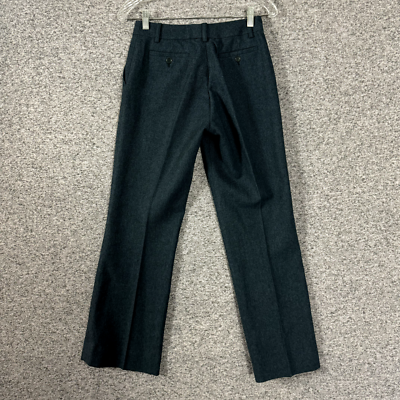 Etro Men's Size 36 Green Wool Blend Straight Leg Dress Pants | eBay
