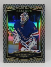 2024-25 Upper Deck Stature IGOR SHESTERKIN #14 2023-24 Stature Rangers