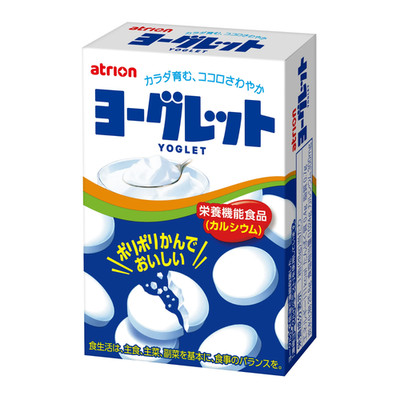 Japan Ramune candy Atrion Yogret Yogurt Flavor 18 pieces ×10 boxes