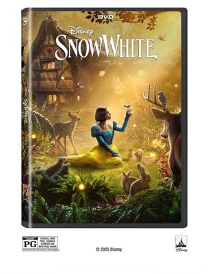 Snow White - Disney - 2025 - DVD **NEW**