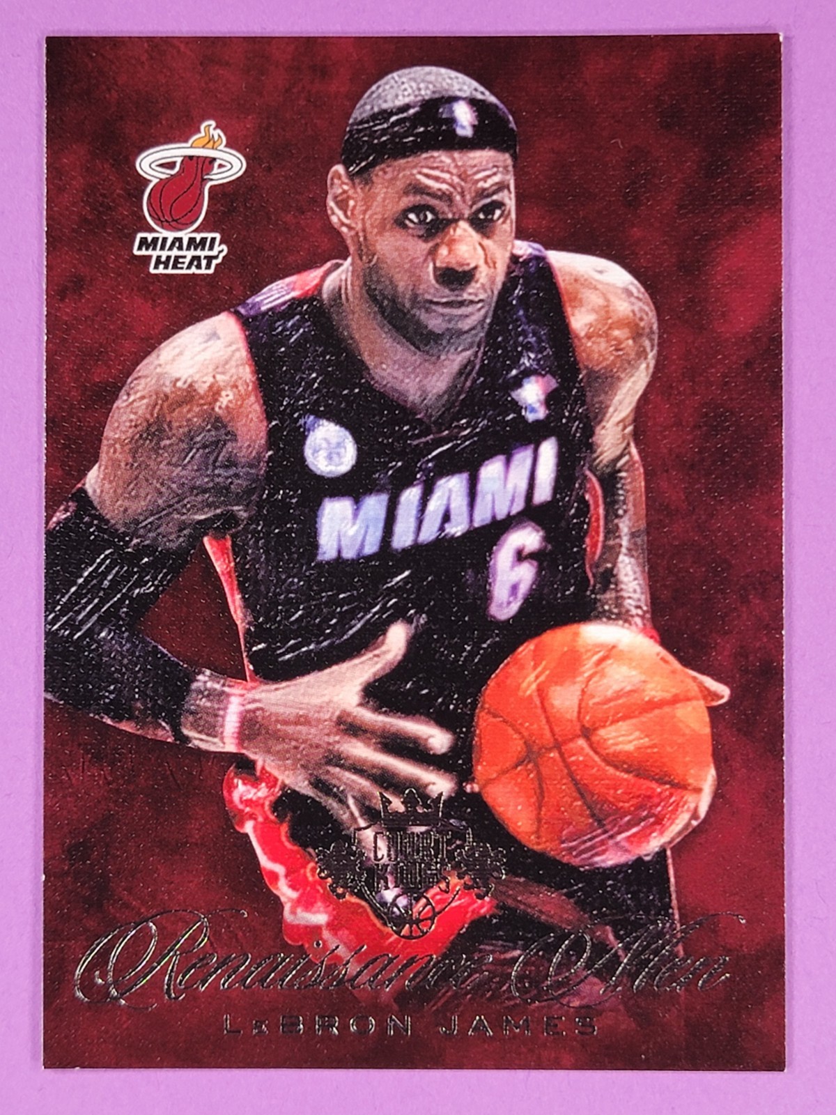 LeBron James 2013-14 Court Kings #11 Renaissance Men Miami Heat
