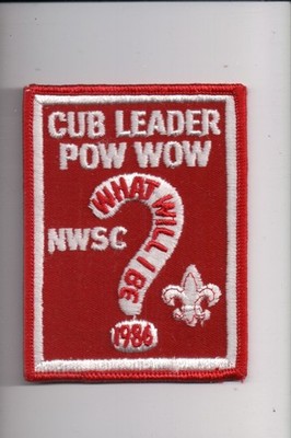 1986 Northwest Suburban Council Cub Leader Pow Wow What Will I Be patch