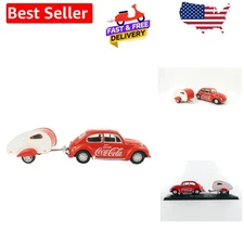 Motor City Classics 1967 VW Beetle with Teardrop Trailer - Collector's Edition