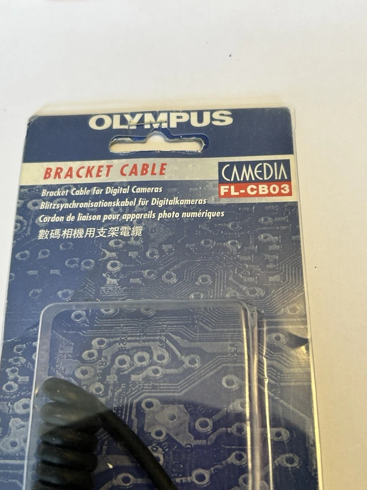 Olympus FL-CB03 TTL - PC Socket (female) Cable for Olympus Digital Cameras - Image 2 of 4