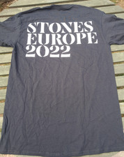 Image of ROLLING STONES EUROPE 2022  TOUR SHIRT BRAND NEW SIZE M