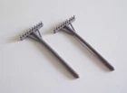 Playmobil (1205) Tools - Set of 2 Dark Grey Rakes