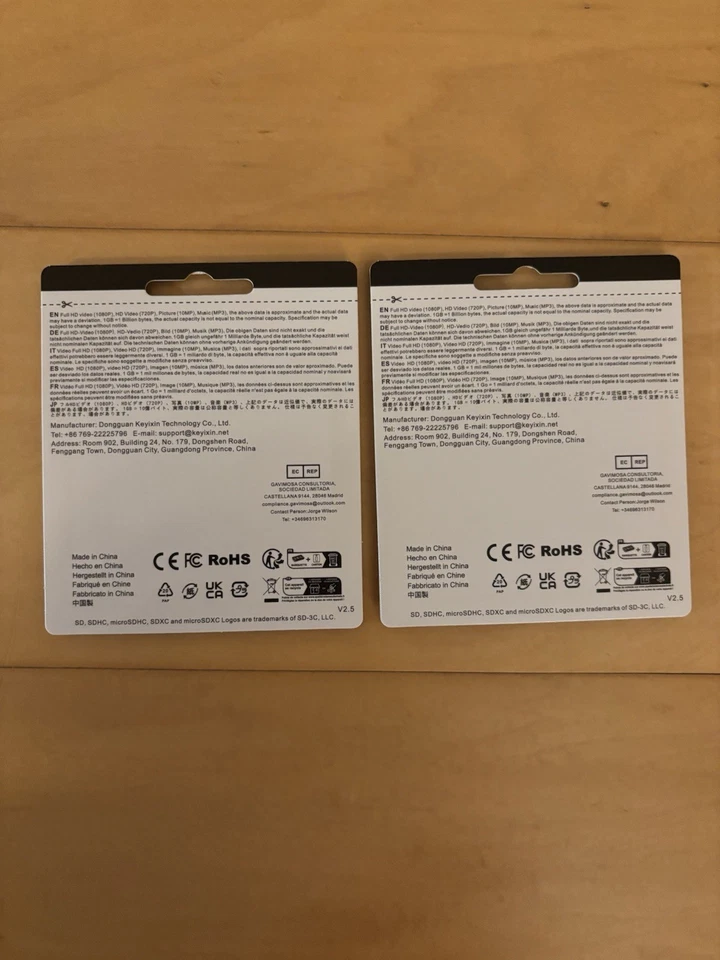 Kootion 10pcs 16GB Micro SD Card Ultra SDHC Memory TF Card For PC Camera - Image 2 of 4