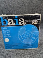 Vintage BAIA Dual 8 Film Reel Storage Case Set NOS Sealed Super 8 200ft