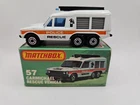 Lesney Matchbox Carmichael Commando Rescue Vehicle No 57 Original Box Police