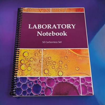 XanEdu Laboratory Notebook 50 Carbonless Set Spiral Bound Grid 9781506647166
