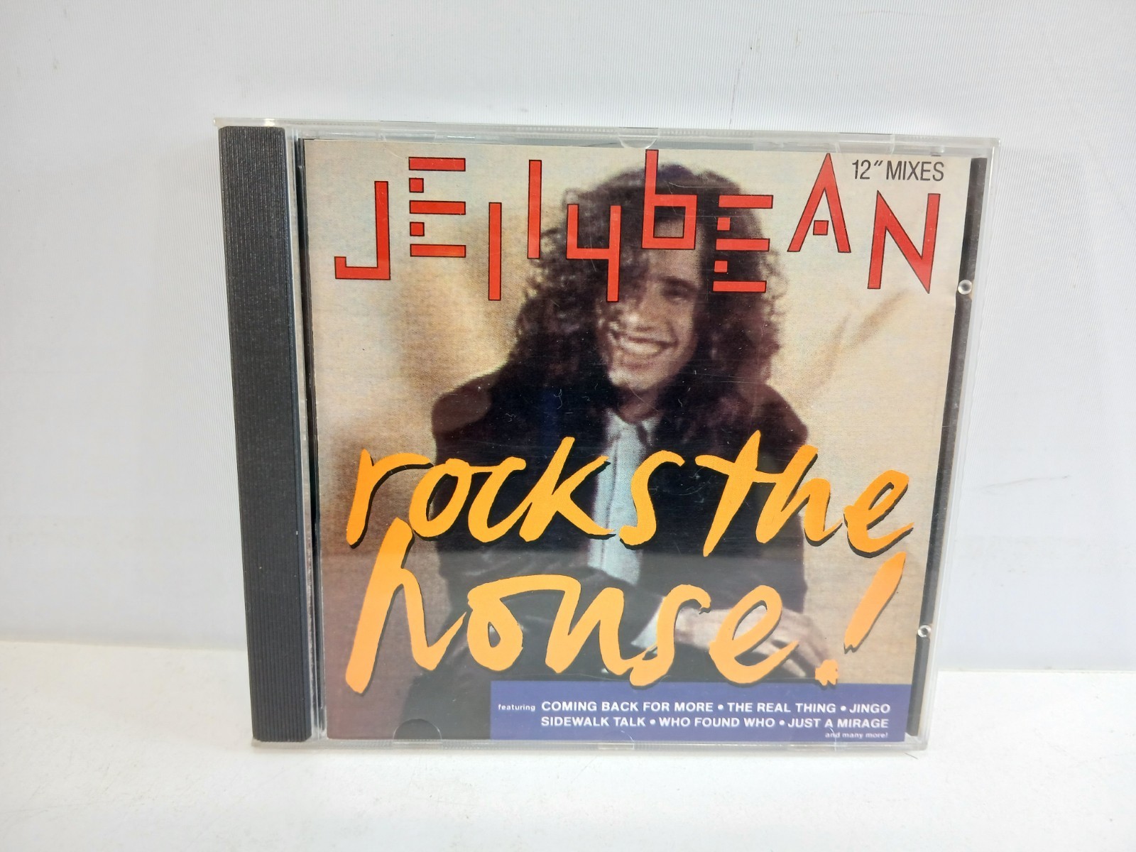 Jellybean -  12"" Mixes - Rocks The House! (Original 1988 CD)VGC Jingo