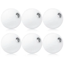 6 Pcs Glass Globe Replacement for G9 Bulb Lighting Replacement Glass Lampshad...