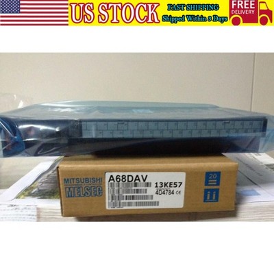 1PC New Mitsubishi A68DAV PLC Analog Output Unit MELSEC Fast Shipping