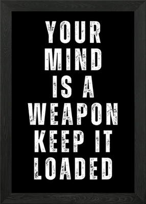 Motivation Quotes Framed Wall Art Poster Canvas Print Picture