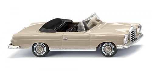 Coche convertible Wiking 15304 HO crema Mercedes-Benz 280 SE | Condition: New
