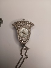 Vintage Swiss Precisa Sterling 17Jewelry Automatic Ladies Analog 