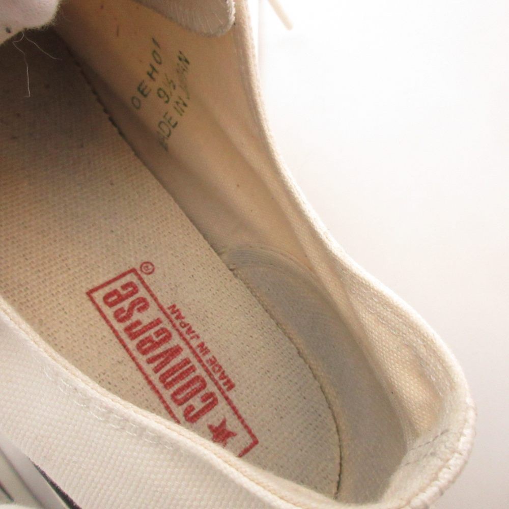 Converse All Star Low Cut Canvas White 95 Men's Sneakers Used thumbnail 7