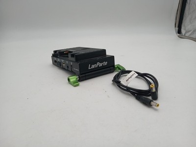 LPT LANPARTE Camera Docking Station Unit Battery Gold Mount Plate w/ Cable