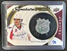 2015-16 Upper Deck Trilogy Alex Ovechkin Signature Pucks Auto #1/3 Capitals