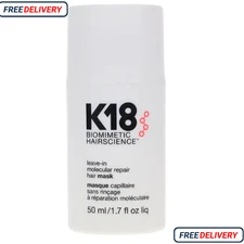 K18 Leave-In Molecular Repair Hair Mask 50ml / 1.7oz – Biomimetic Hairscience –