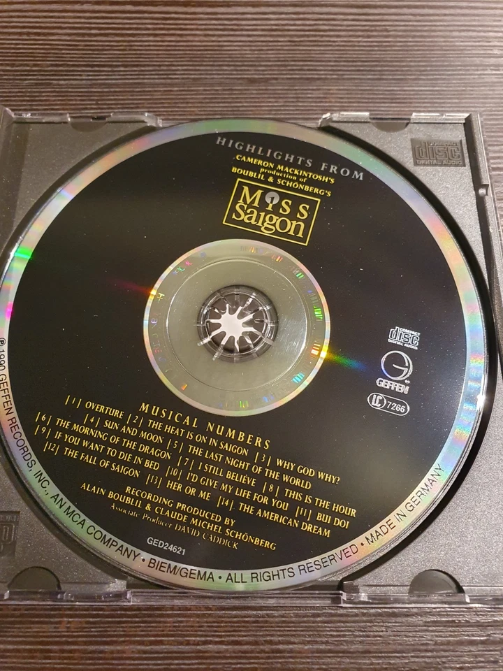 Orig. London Cast Highlights - Musical Miss Saigon | CD | Sehr guter Zustand - Bild 3 von 4