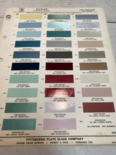 1960 Chrysler Imperial Ditzler Ppg Paint Color Chips 1960 Chrysler Imperial Ditzler Ppg Paint Color Chips
