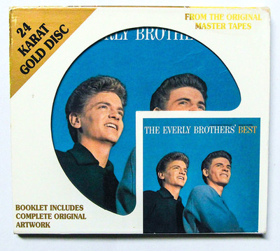 THE EVERLY BROTHERS' Best CD DCC Compact Classics  24 KT GOLD Steve Hoffman