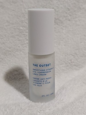 The Outset  Smoothing Vitamin C + Expression lines Cream  .5 OZ New