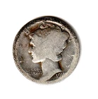 1916 S Mercury Dime