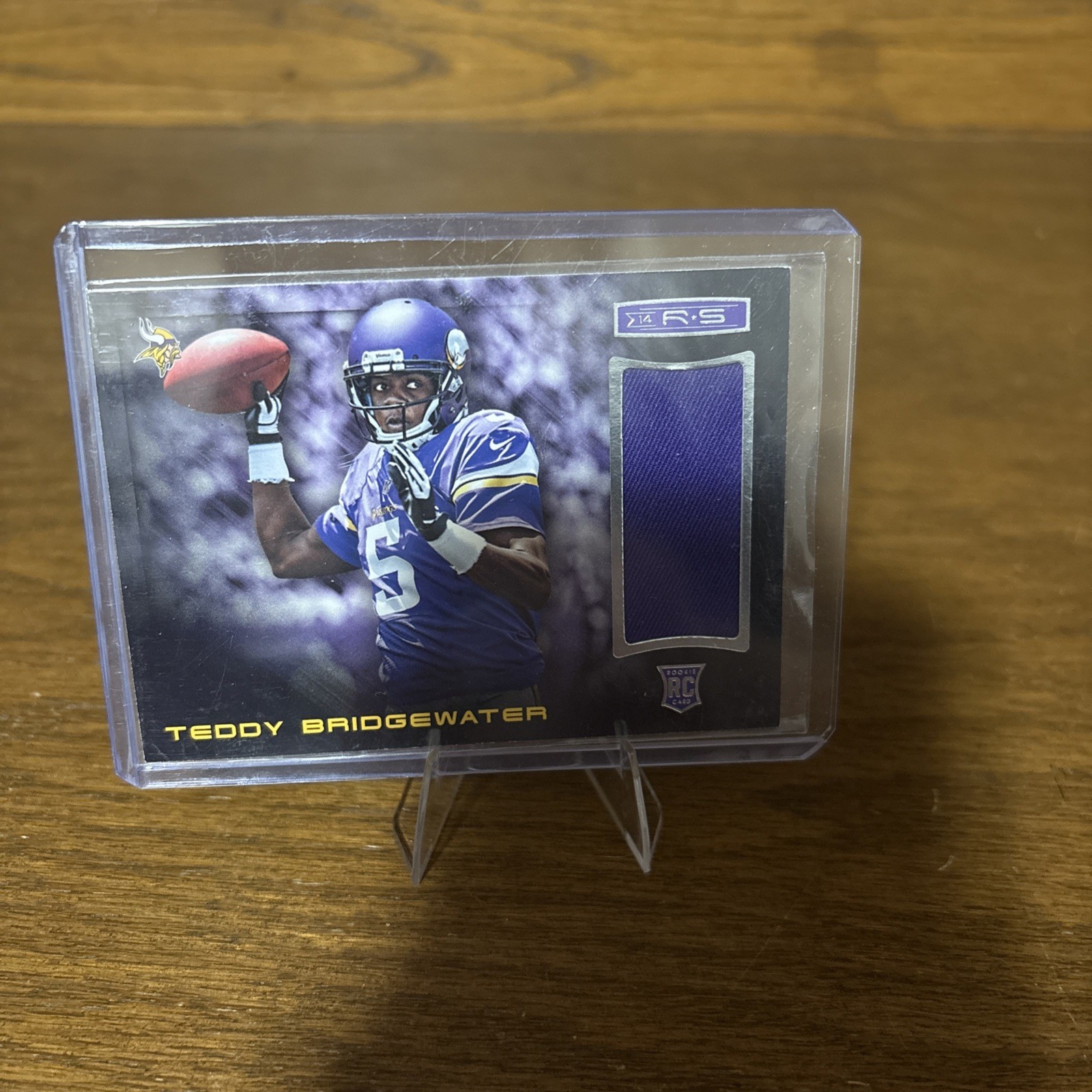 Teddy Bridgewater Panini Rookies & Stars Rookie Materials #36 Base