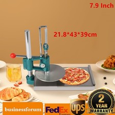 Manual Pastry Press Machine Commercial Dough Chapati Sheet Pizza Crust Flat NEW